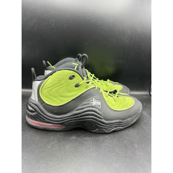 Nike x Stussy Air Penny 2 \'Vivid Green\' Men’s Size 9 (DX6933-300) main image 14